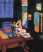 Fish tank in the room Henri Matisse